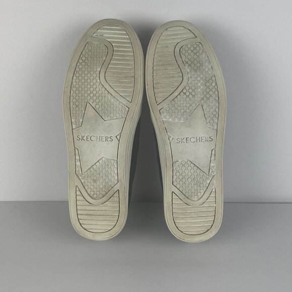 Skechers Shoes Womens 6 Double Up Shiny Dancer 801 Black Casual Slip On Sneaker - Picture 13 of 16